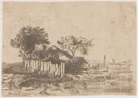 TvB G 2320
<br/>
Boerderij met witte planken
<br/>
<em>Anoniem (19de eeuw)</em>